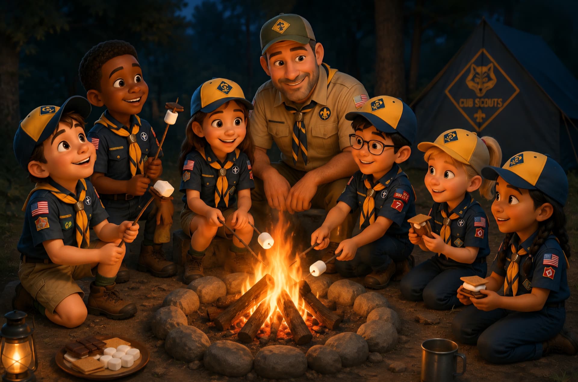 Pack 734 Campout photo